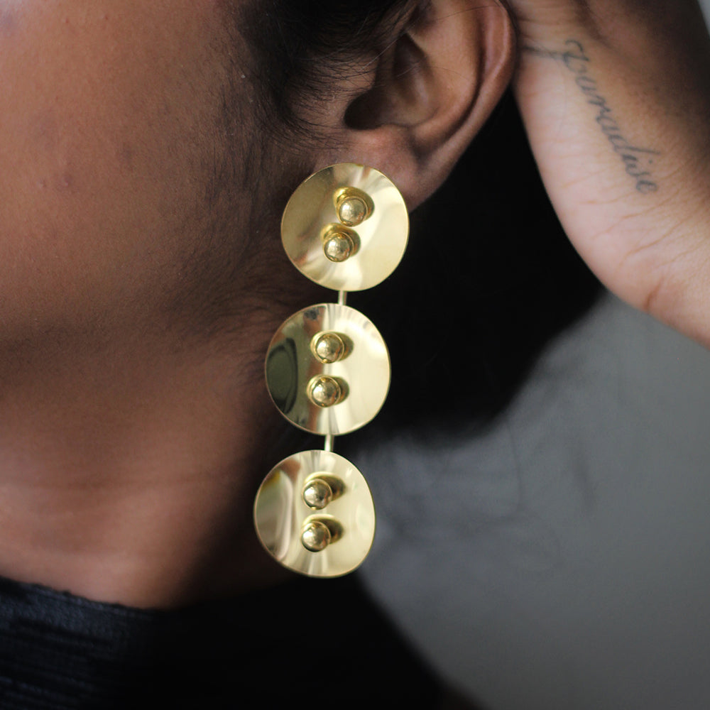 Halo Drops Earring