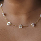 Pearl Blossom Necklace