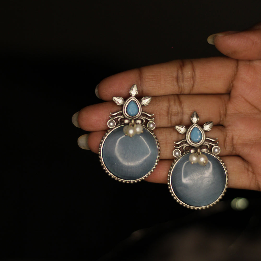 Lustrous Bloom Earrings