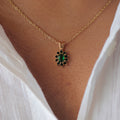 Emerald Bloom Necklace