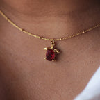 Crimson Whisper Necklace