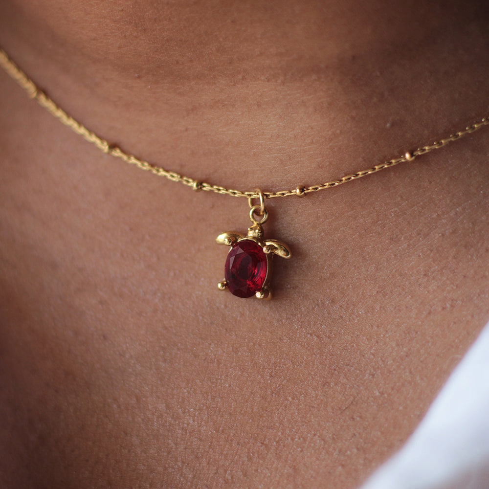 Crimson Whisper Necklace