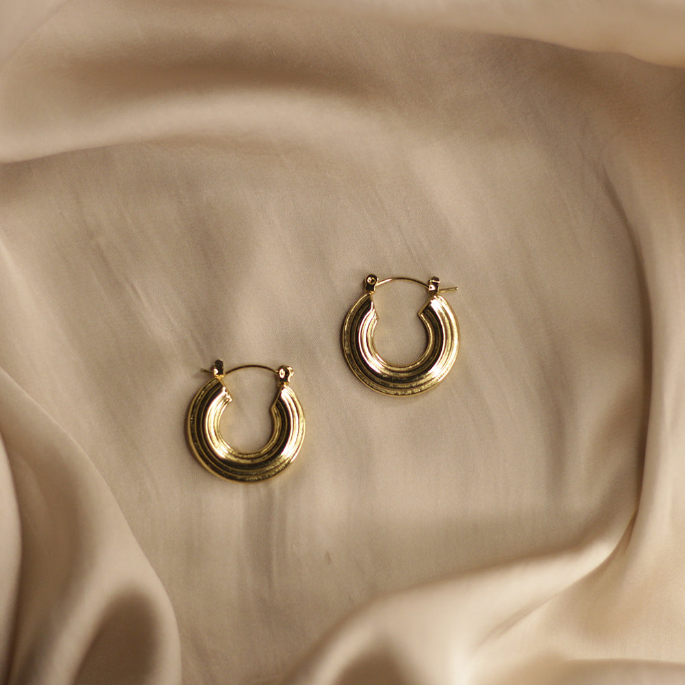 Soleil Circles Hoops