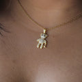 Teddy Charm Necklace