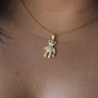 Teddy Charm Necklace