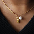 Golden Curve Necklace