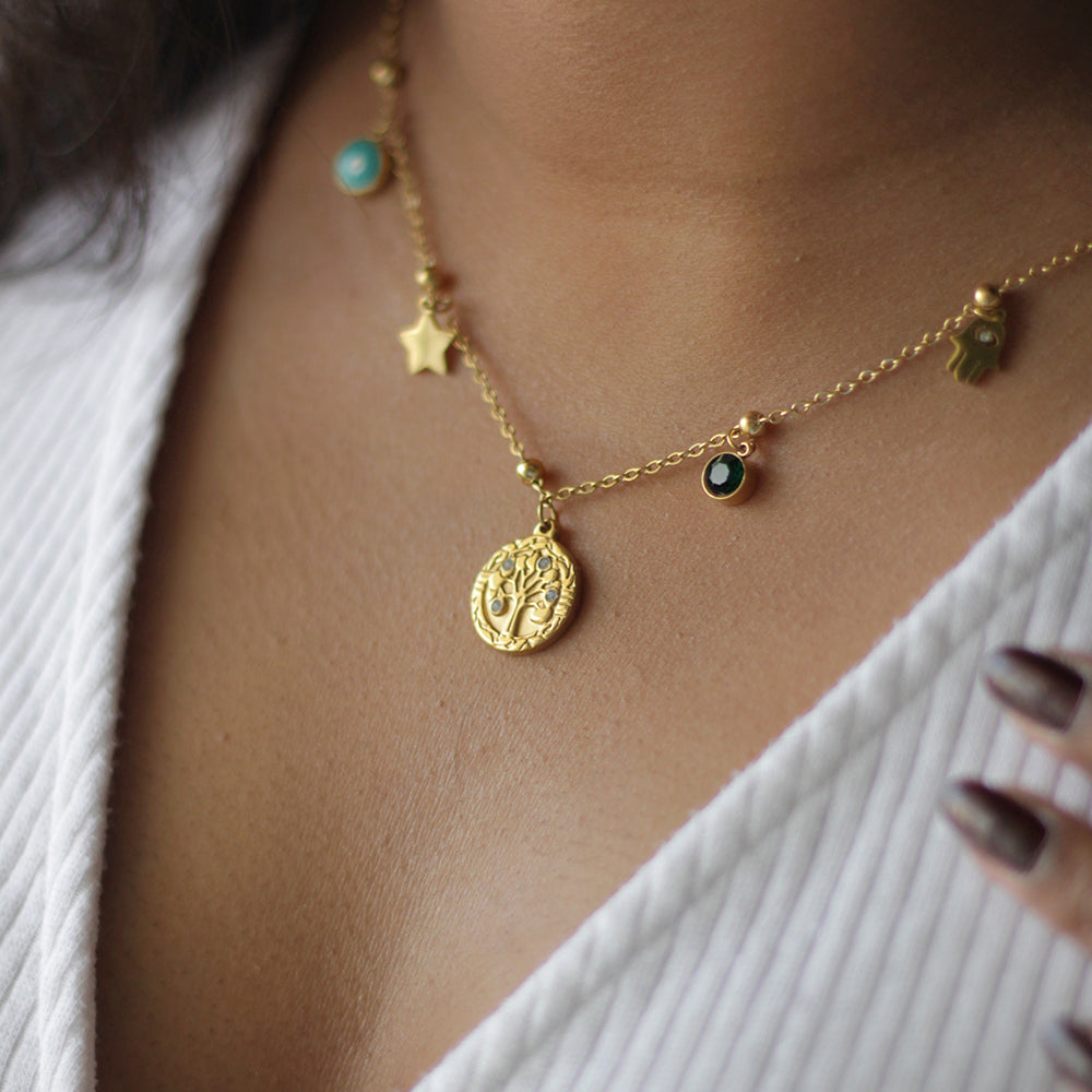Charm Root Necklace