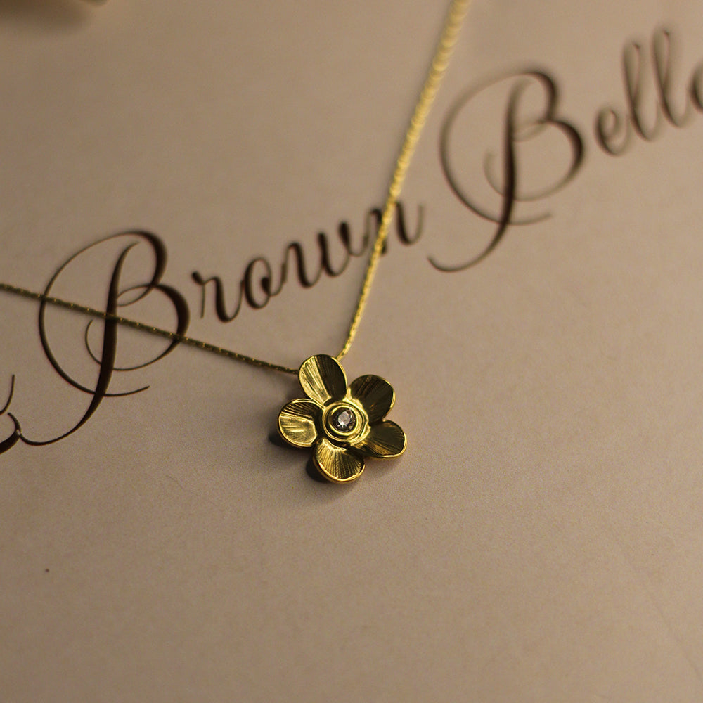 Golden Bloom Necklace