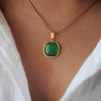 Emerald Aura Pendant