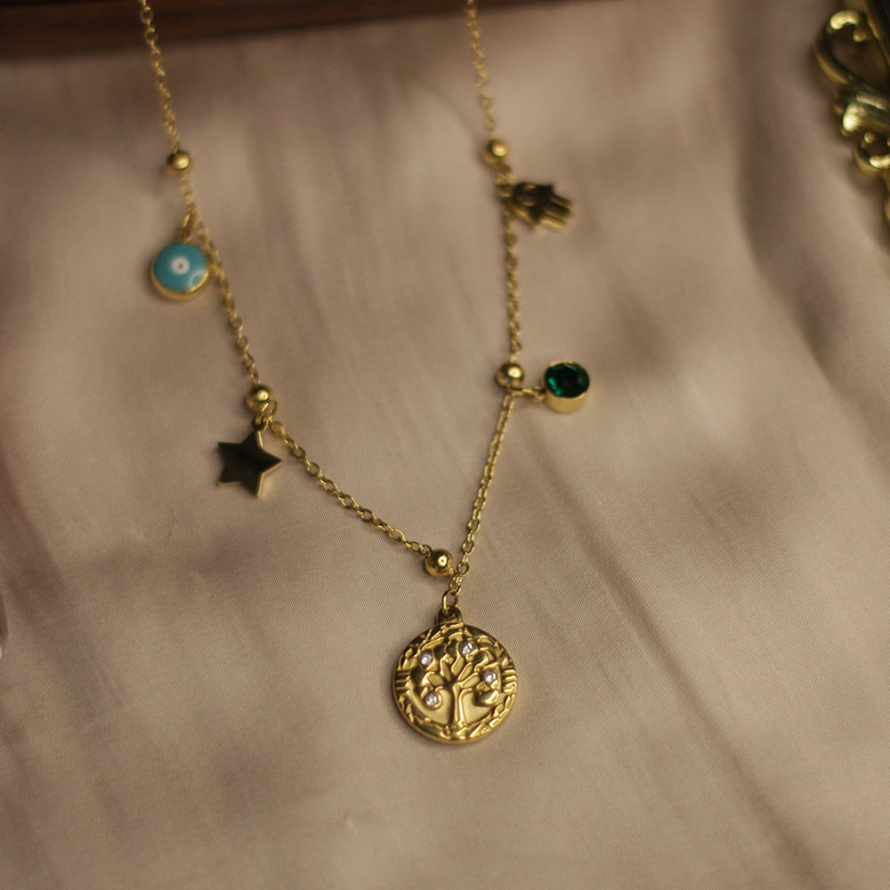 Charm Root Necklace