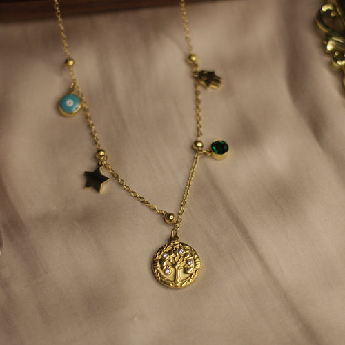 Charm Root Necklace