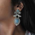 Peacock Whisper Earrings