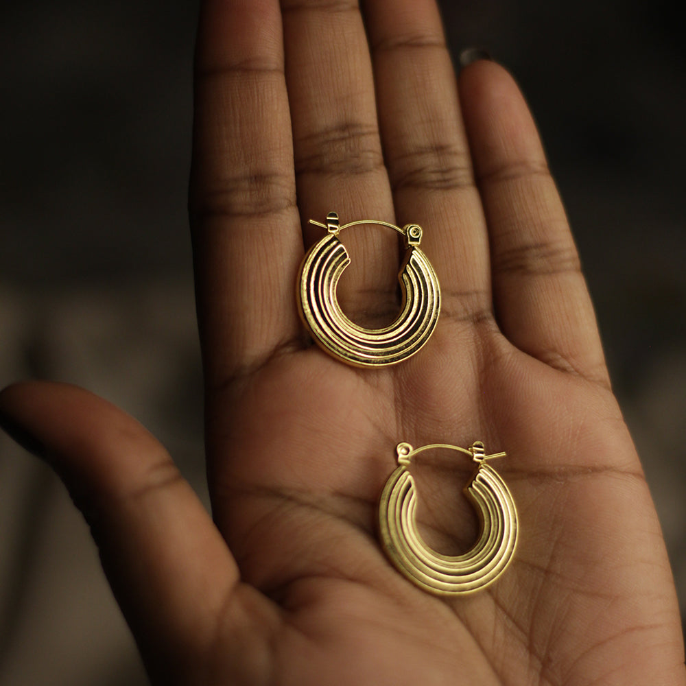 Soleil Circles Hoops