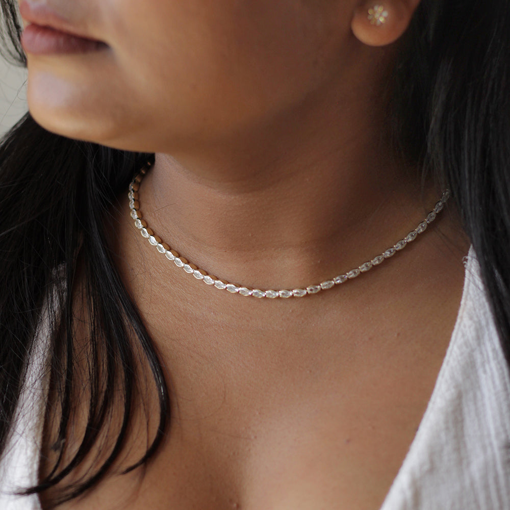 Luna Glow Crystal Choker