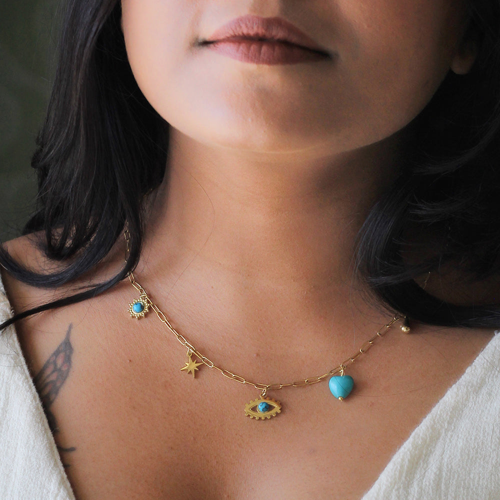 Evil Eye Celeste Necklace