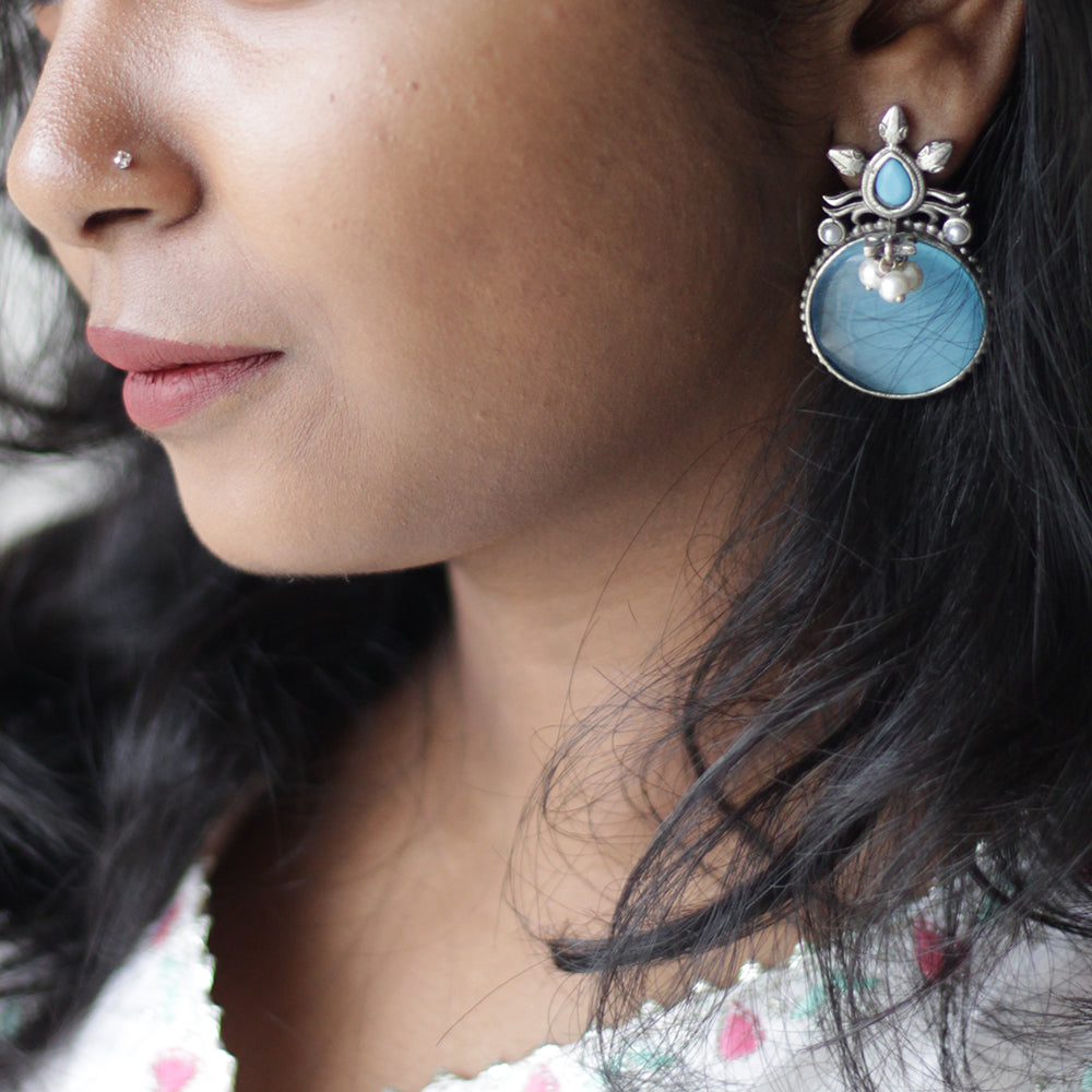 Lustrous Bloom Earrings