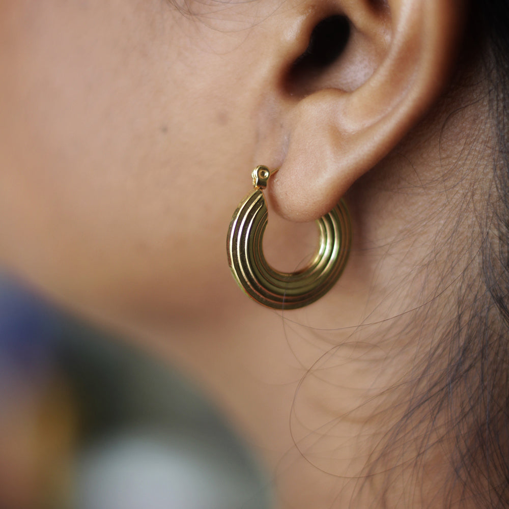 Soleil Circles Hoops