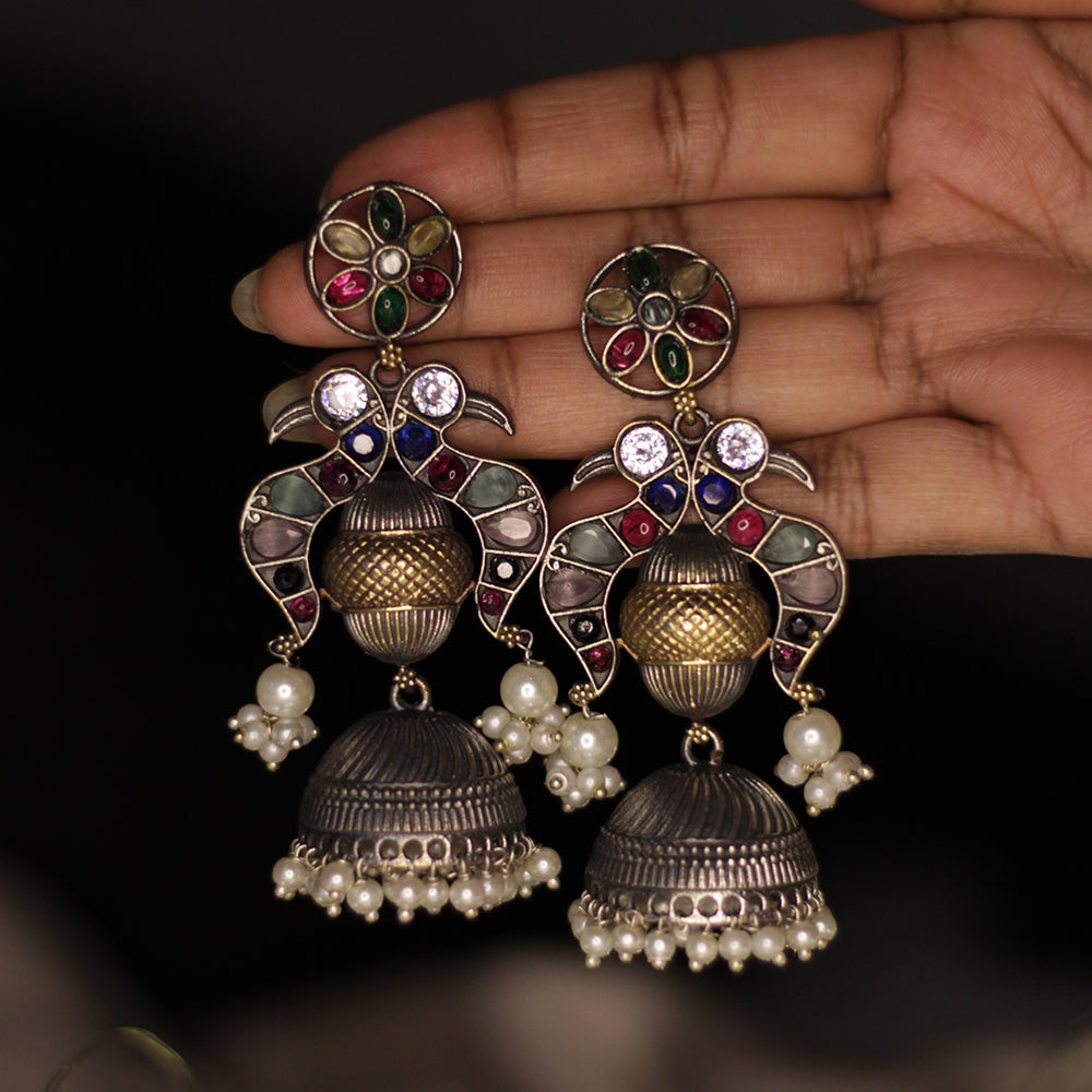 Rangriti Jhumkas