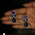 Amethyst Aura Earrings