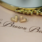 Bella Heart Shine Studs