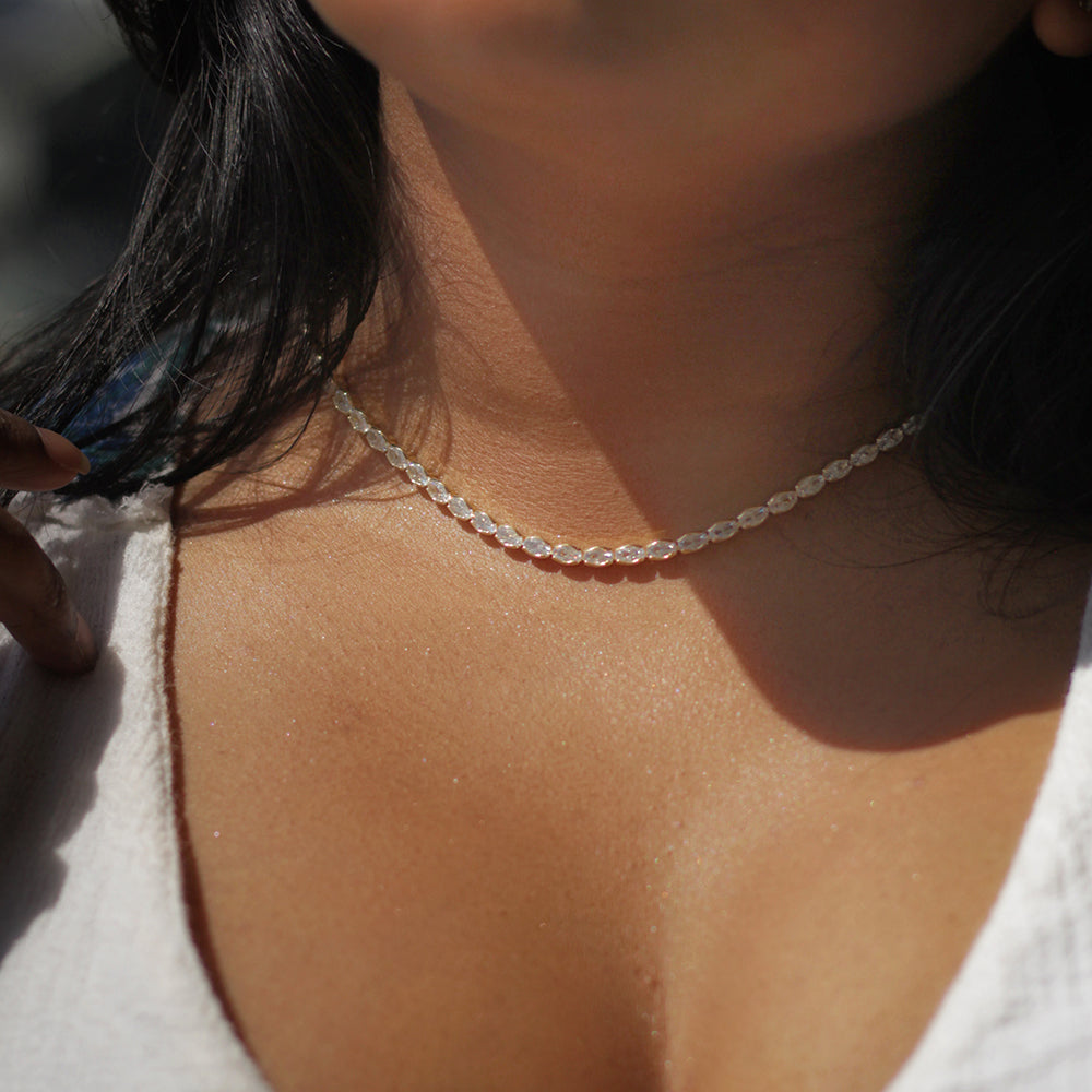 Luna Glow Crystal Choker