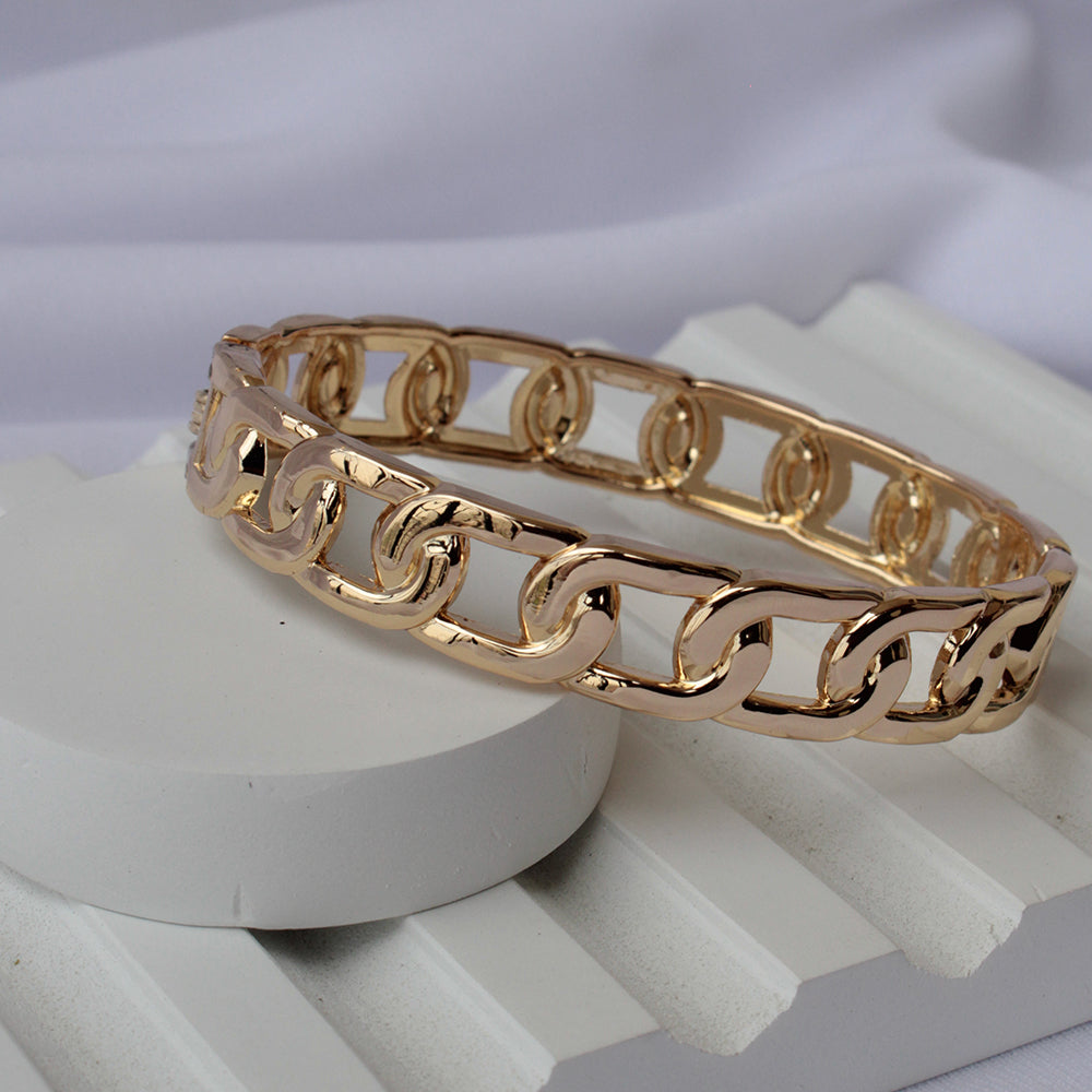 Bold Chain Link Cuff Bracelet