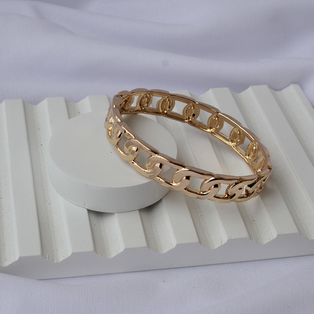 Bold Chain Link Cuff Bracelet