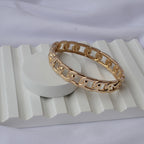 Bold Chain Link Cuff Bracelet