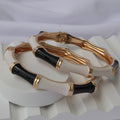 Chic Bamboo Stackable Bangles (Pack of 2)