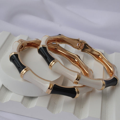 Chic Bamboo Stackable Bangles (Pack of 2)