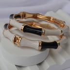 Chic Bamboo Stackable Bangles (Pack of 2)