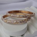 Ethereal Bloom Bangles (Pack of 2)