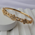 Four Leaf Charm Bracelet