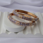 Lilac Royale Bangles (Pack of 2)