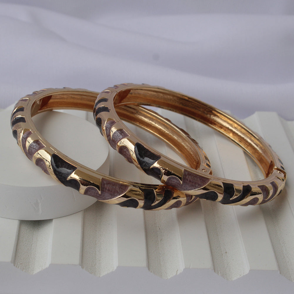 Regal Abstract Bangles (Pack of 2)